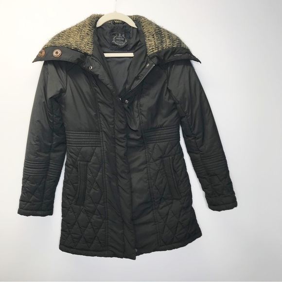 Prana Arden Black Winter Parka Size Small - Picture 4 of 10
